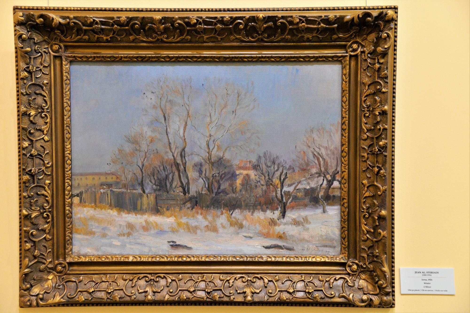 Jean Al. Steriadi (1880-1956): "Iarna", 1921, Colecția Dona.