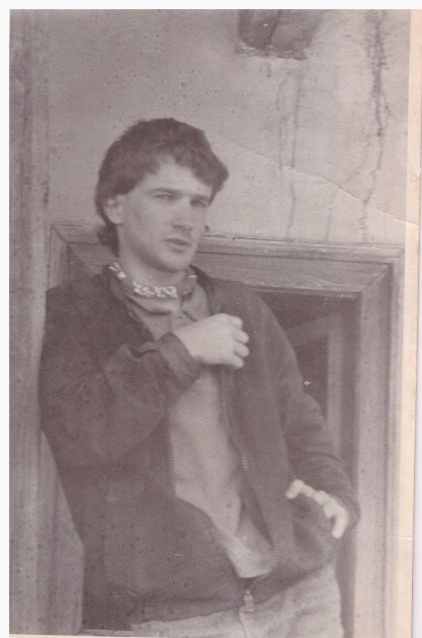 Roland, în tinereţe.