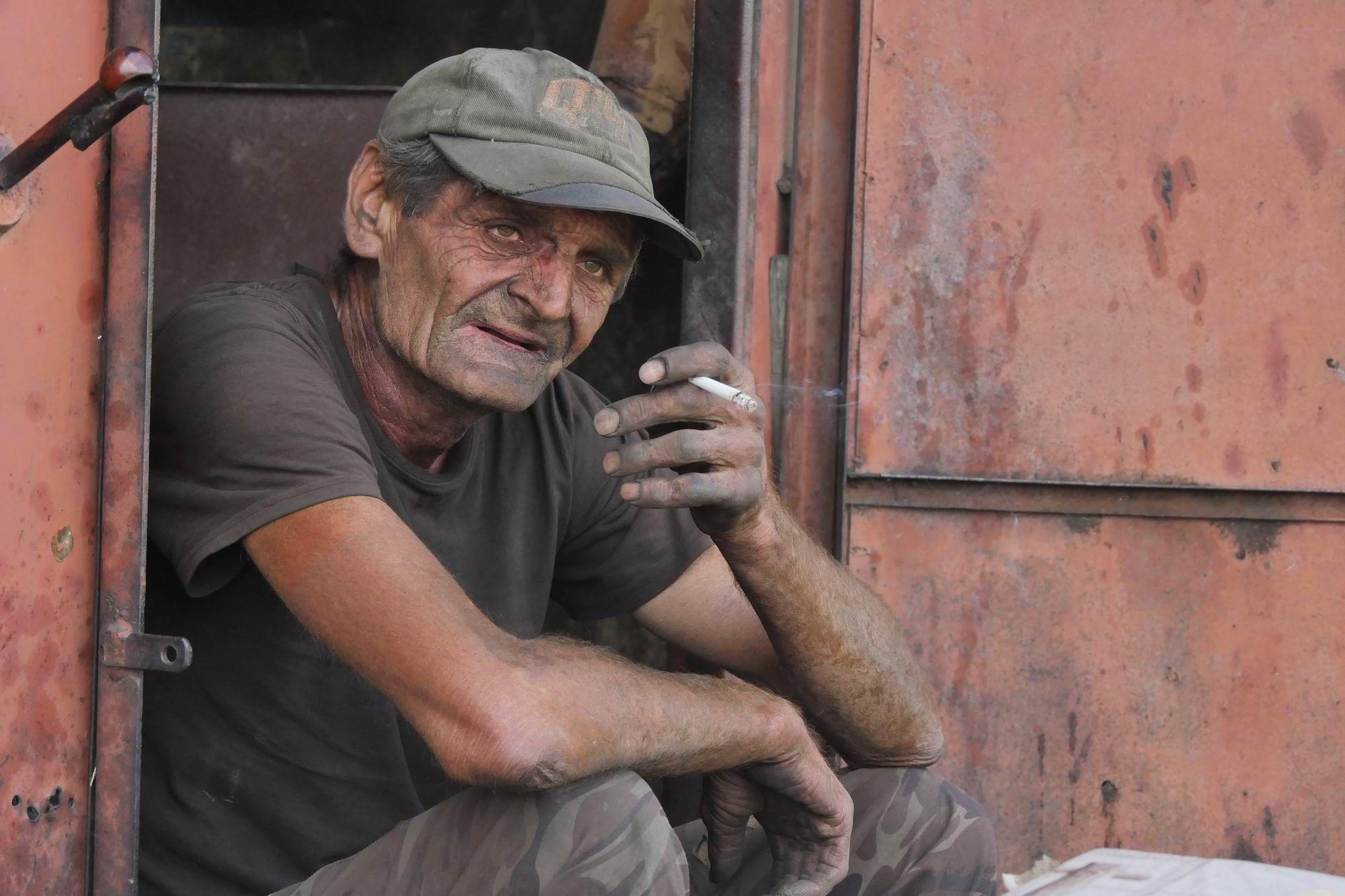 O bine-meritată pauză de țigară