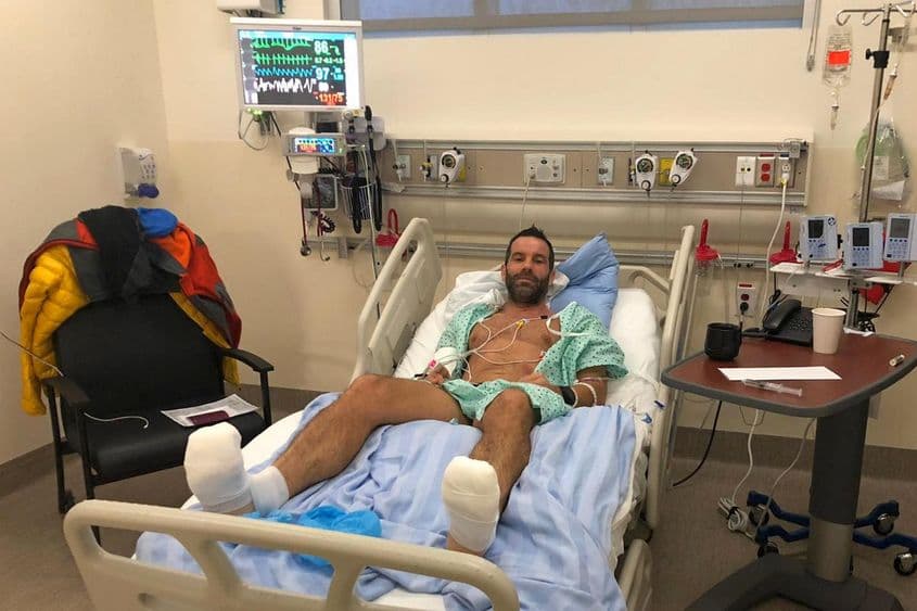 Tibi Uşeriu este internat într-un spital canadian.