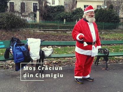 Moș Crăciun din Cișmigiu