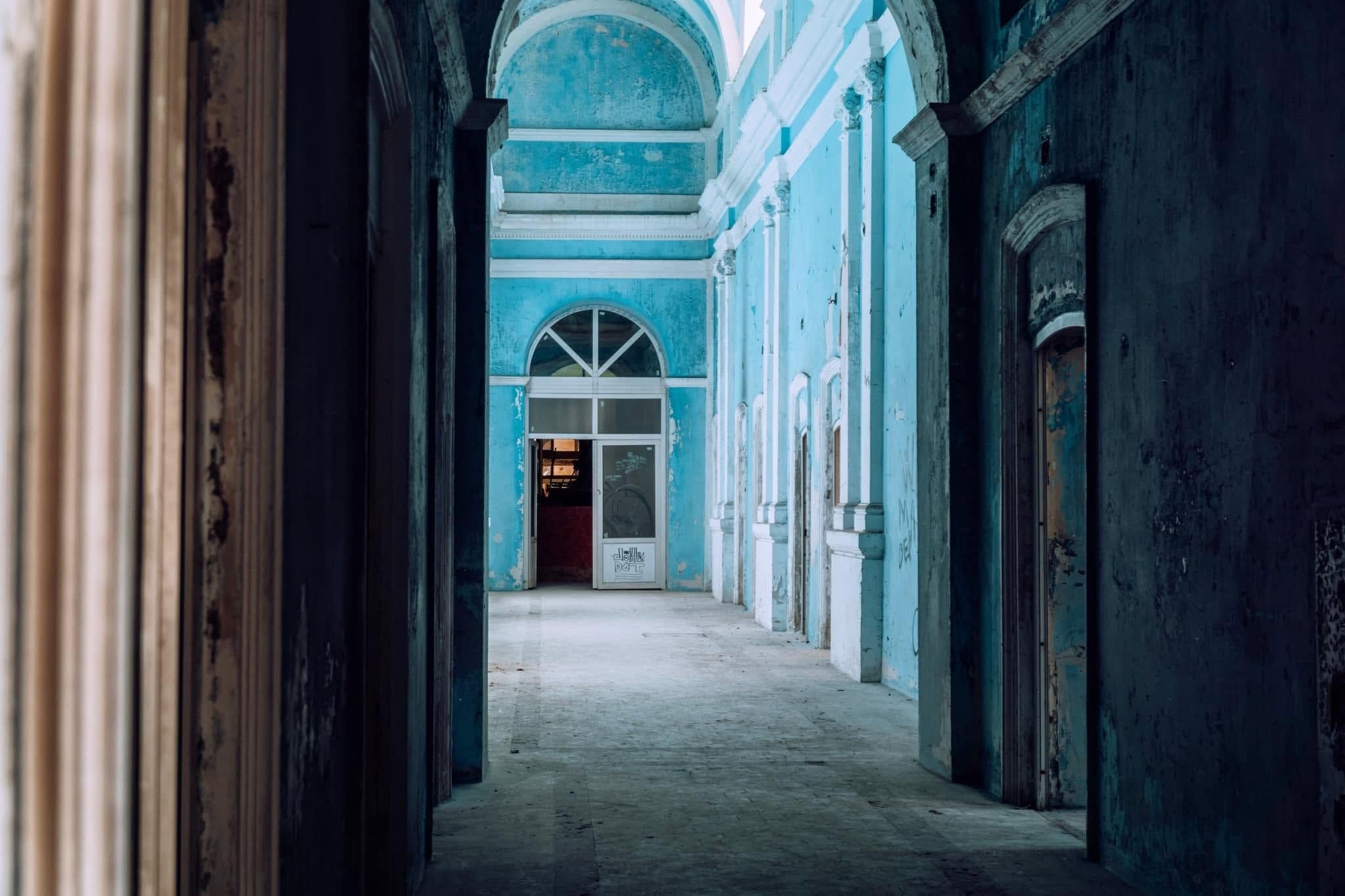 În interiorul Băilor Neptun. Foto: Dorobanțu Darius pentru Herculane Project