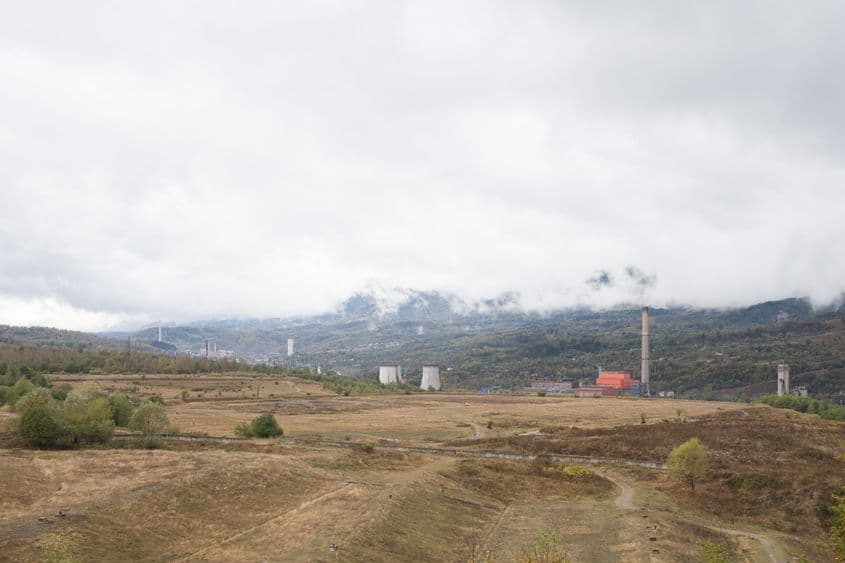 Mina și termocentrala Paroșeni. <em>Foto: Ștefan Voicu</em>