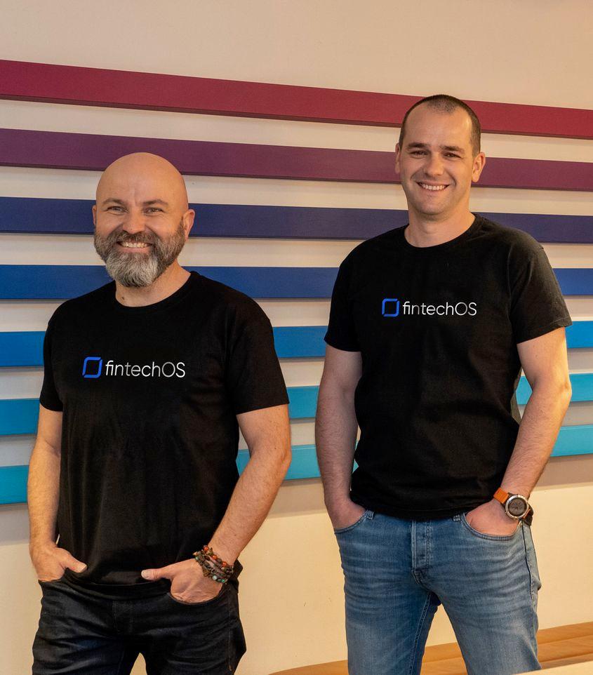 Sergiu Neguț și Teodor Blidăruș, cei doi fondatori ai FintechOS