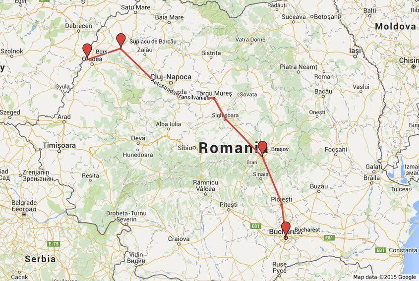 A3: București-Brașov-Cluj-Napoca- Borș.