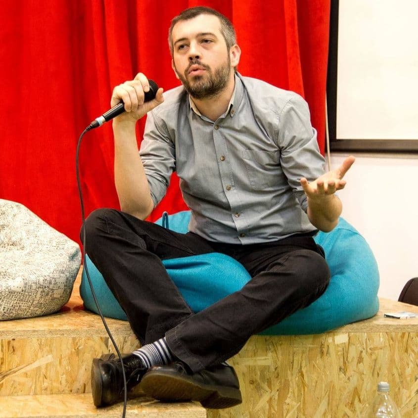 Antropologul Radu Umbreș. Sursa: Facebook/Radu Umbreș