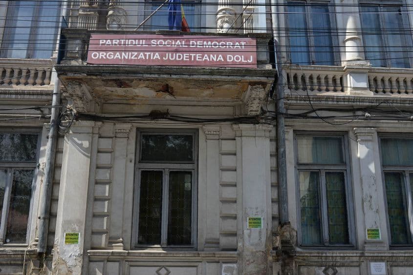 Sediul PSD – fosta Bibliotecă Franceză.