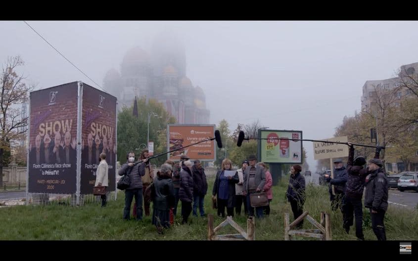 Screenshot din trailerul filmului „Arsenie. Viața de apoi”