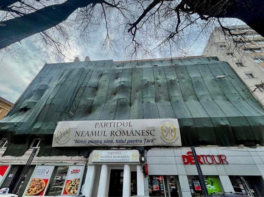 Sediul partidului, pe Bulevardul Magheru din București. Foto: Alex Olaru