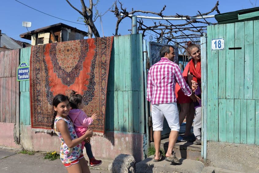 Imagine din Chitila Triaj, cartier aflat în Sectorul 1 și poreclit de locuitori „Zambia”. Foto: Lucian Muntean