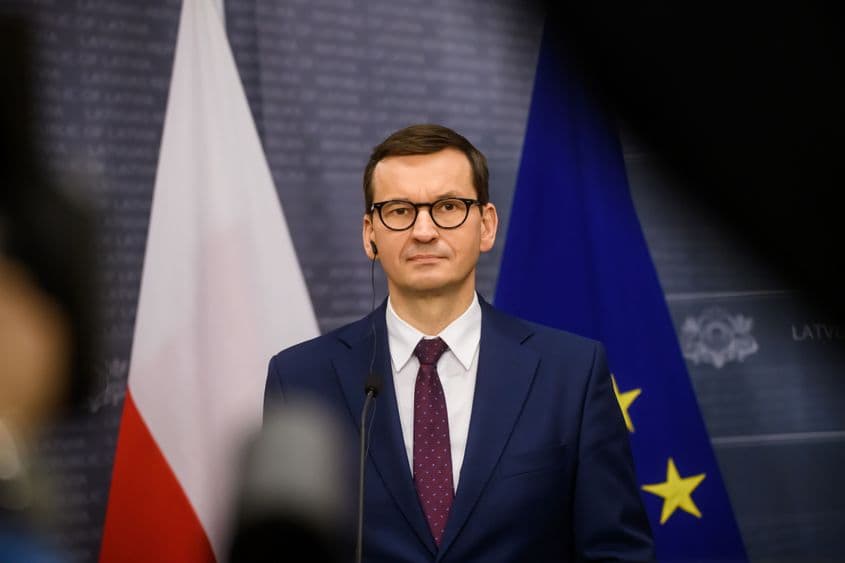 Mateusz Morawiecki, prim-ministru al Poloniei. Foto © Gints Ivuskans | Dreamstime.com