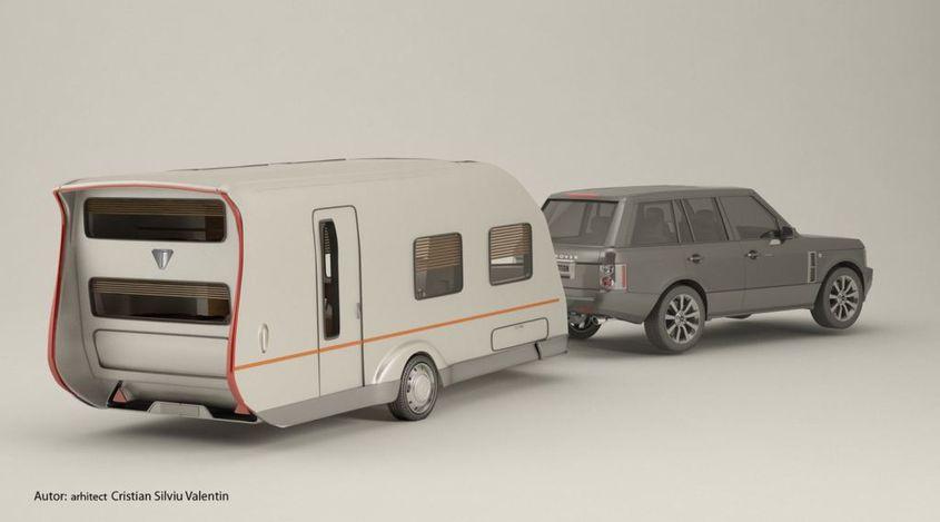 Prototipul Tracia Familia va fi gata în 2017. Foto: traciacaravan.ro