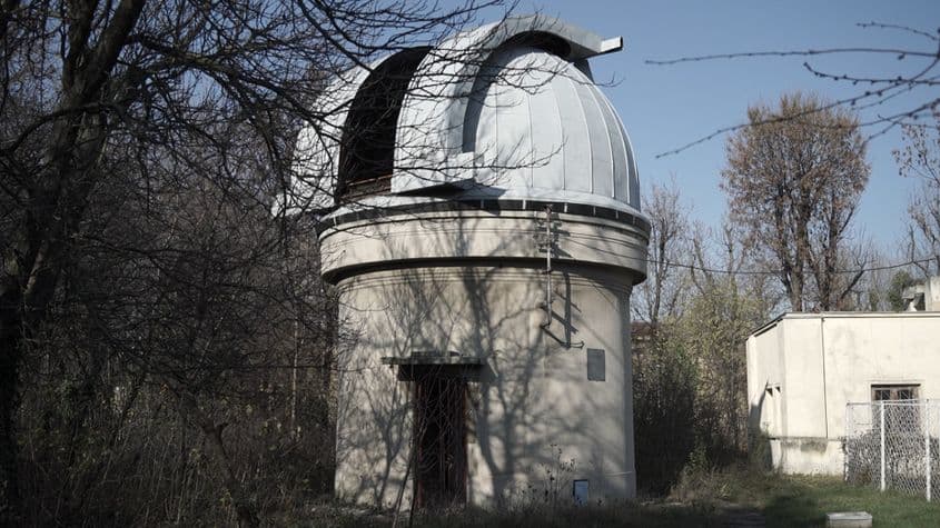 Cupola Soare, singurul loc din țară unde se studiază zilnic activitatea solară.