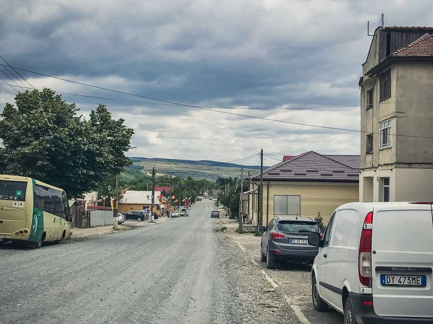 La ultima ploaie din zonă, localnicii spun că s-au lansat 18 rachete antigrindină din punctul antigrindină de la Codăești. Foto: Mălina Gîndu