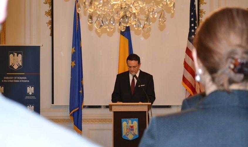 George Maior, într-o imagine de pe site-ul ambasadei României din Washington.