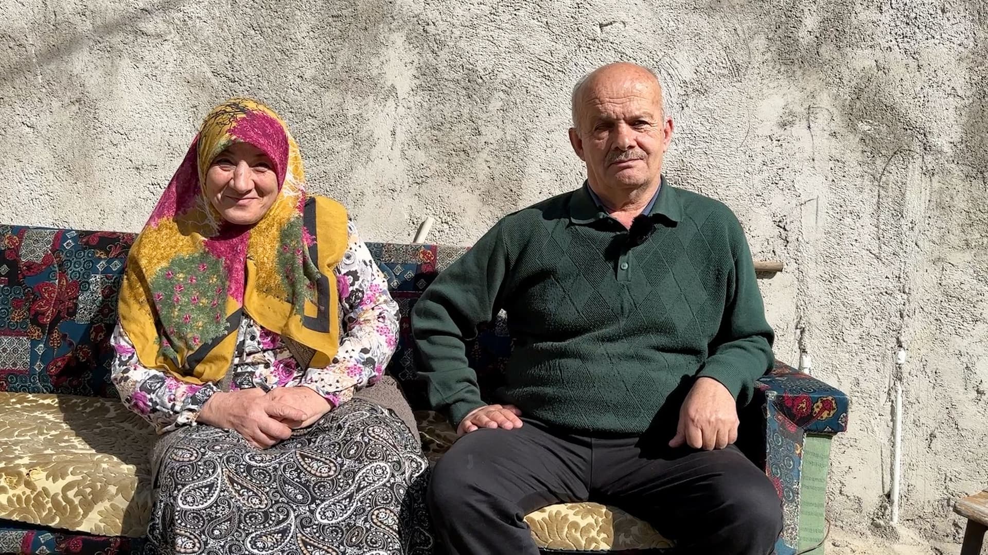 Ismet and Meryem Erdogan - grandson of the President of Turkey and his wife. Photo: Carolina Drüten