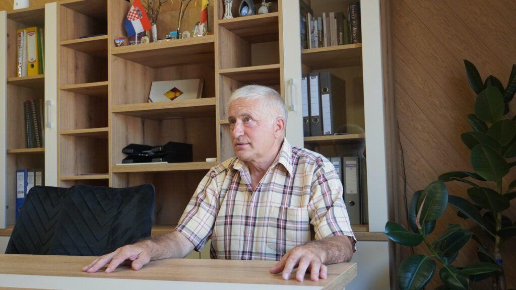 Bogdan Petru (PSD), primar în Carașova. Foto: Laura Popa