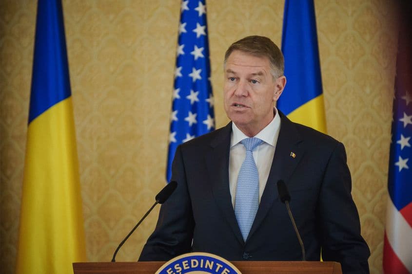 Klaus Iohannis la Cotroceni, 11 martie 2022. Foto: Ioana Epure