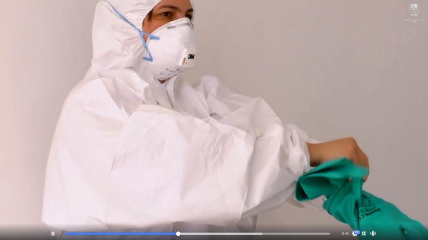 Printscreen din filmulețul Primăriei Turda.
