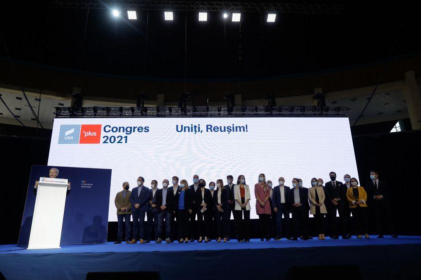 Congresul USR-PLUS, la Romexpo, Bucuresti, sambata 2 octombrie 2021. Inquam Photos / George Calin