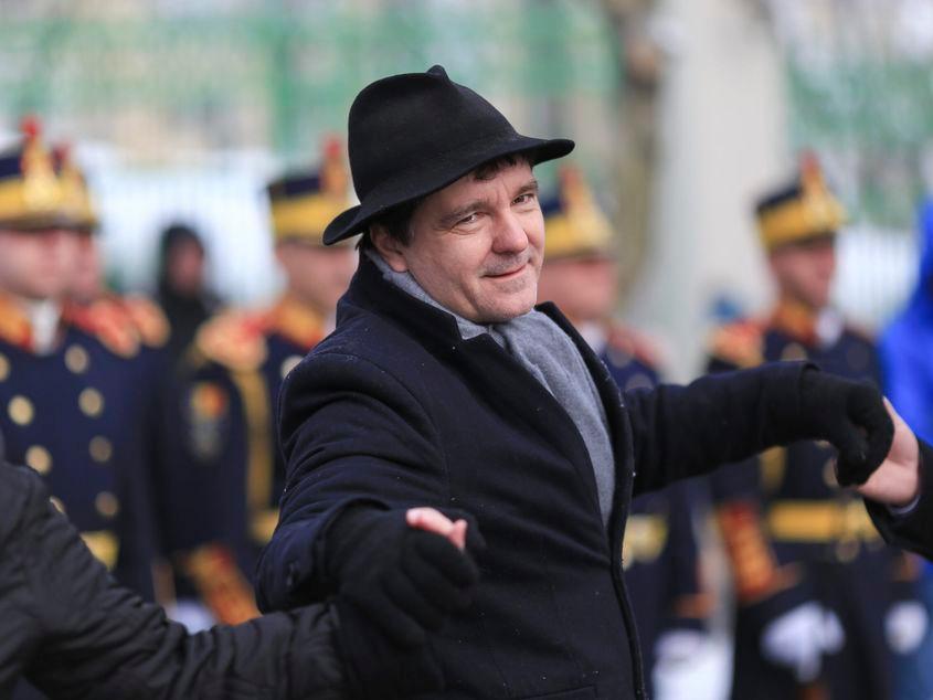 Ceremonie de depunere de coroane de flori la Monumentul Domnitorului Alexandru Ioan Cuza din Dealul Patriarhiei Române, București, 24 ianuarie 2024. Inquam Photos/Saul Pop