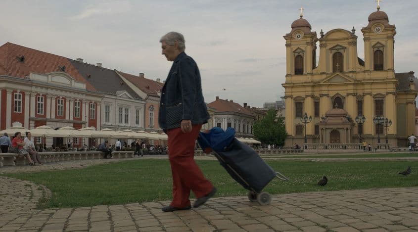Piaţa Unirii din Timişoara. Foto: Mircea Gherase