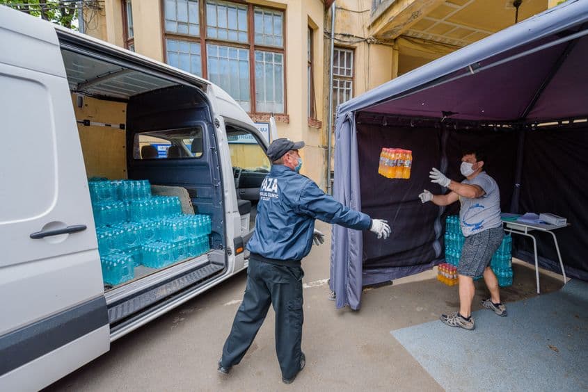 Voluntari pentru Un Singur Cluj FOTO Gabriel Aldea ◘ https://komiti.media/