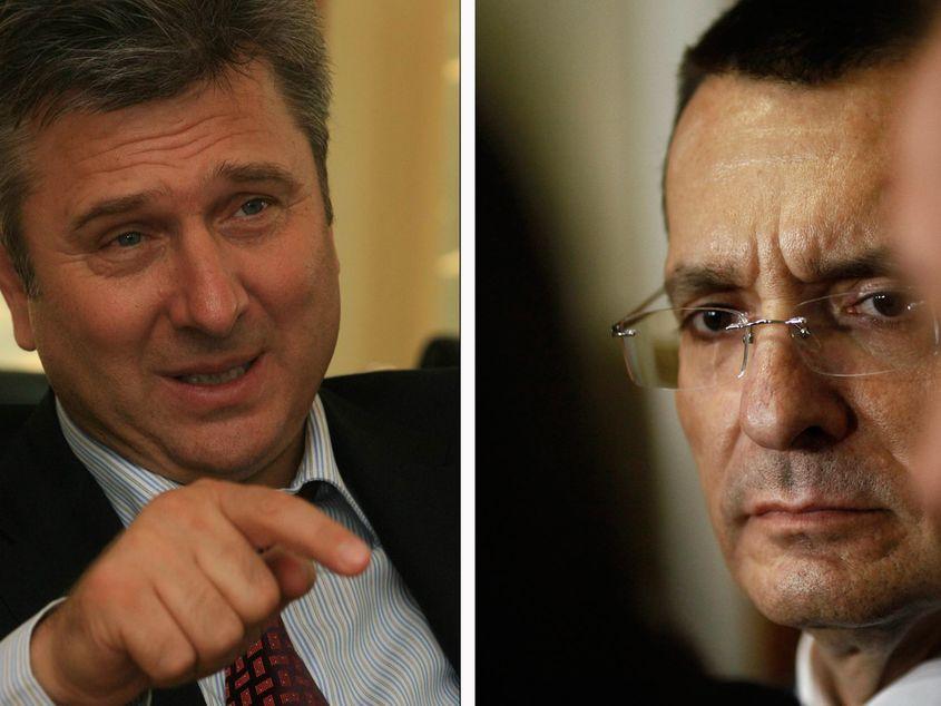 Florentin Pandele și Petre Tobă riscă să rămână fără titlul de doctor în Ştiințe militare. Fotografii: Lucian Muntean & Inquam Photos