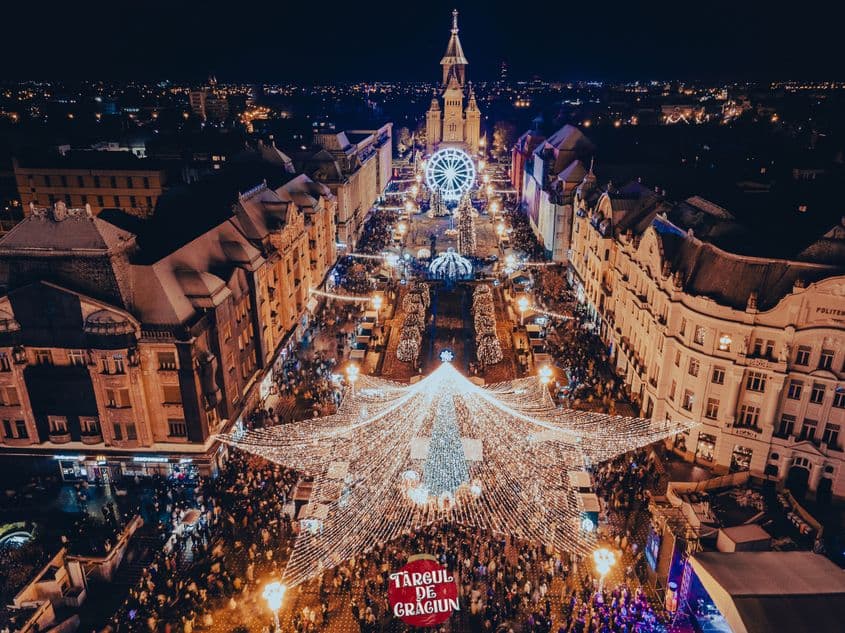 Foto: Facebook Târgul de Crăciun din Timișoara
