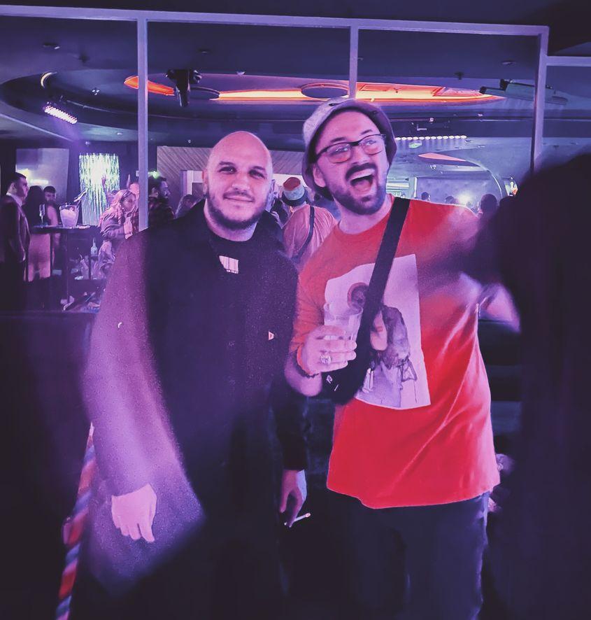 Sergiu Gherman și Guess Who. Foto: arhiva personală
