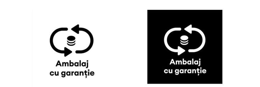 Doar ambalajele din sticlă, plastic și metal care vor conține logo „ambalaj cu garanție” vor trece prin sistemul garanție-returnare