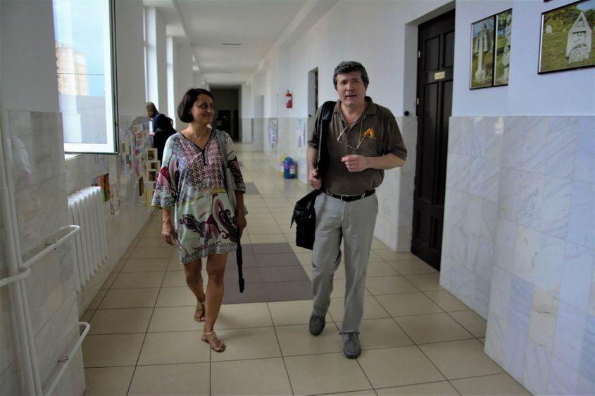 Matematicianul Bogdan Enescu bate de 44 de ani holurile Colegiului „B. P. Hasdeu”: întâi ca elev, apoi ca profesor.