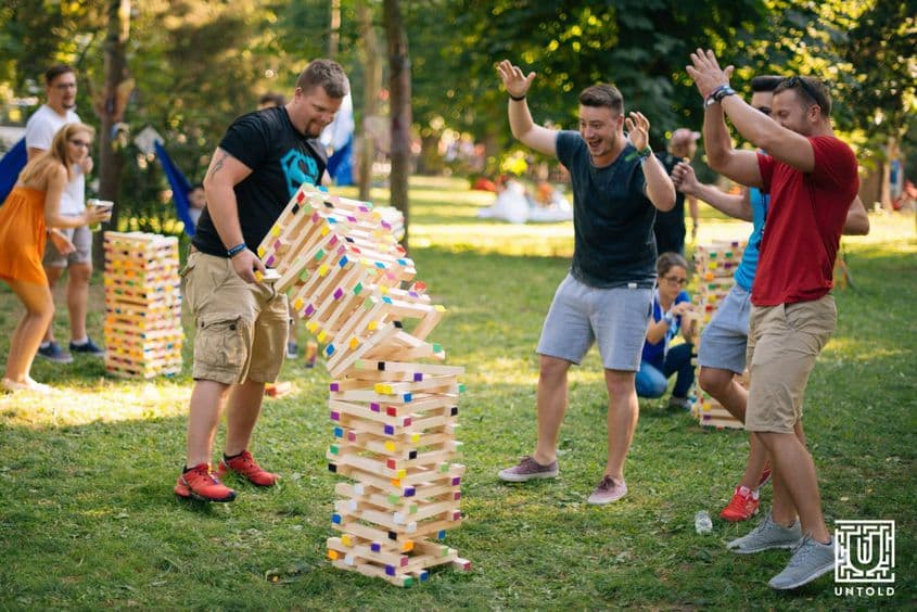 Imagine din Parcul Central, de la Untold 2016. Foto: Untold ©