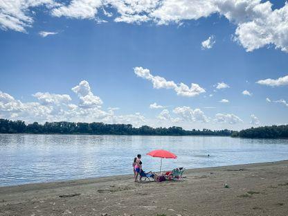 Plajele de la Dunăre: Gostinu, Giurgiu. Foto: Ana Tepșanu