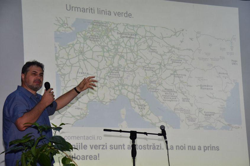 Dorin Dobrincu, la Întâlnirile Nordului. Foto: Arhiva personală