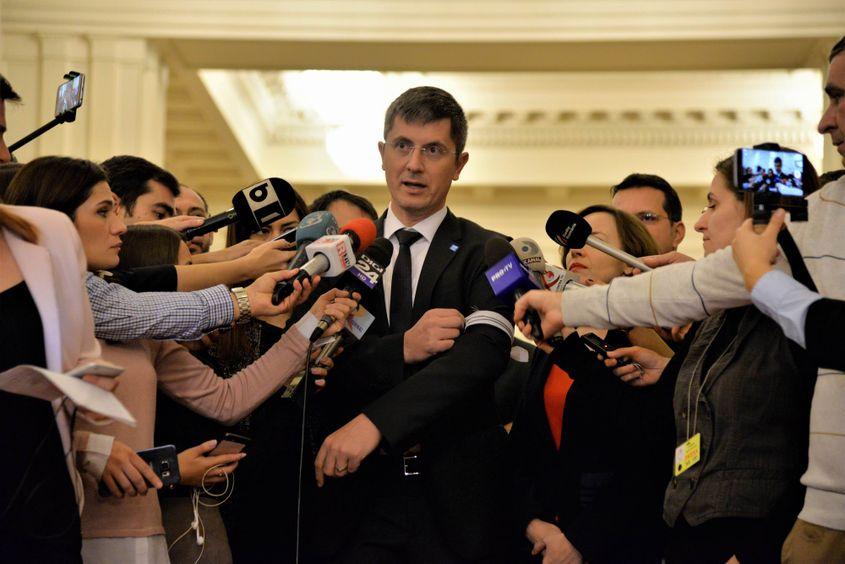 Dan Barna, liderul USR. Foto: Lucian Muntean