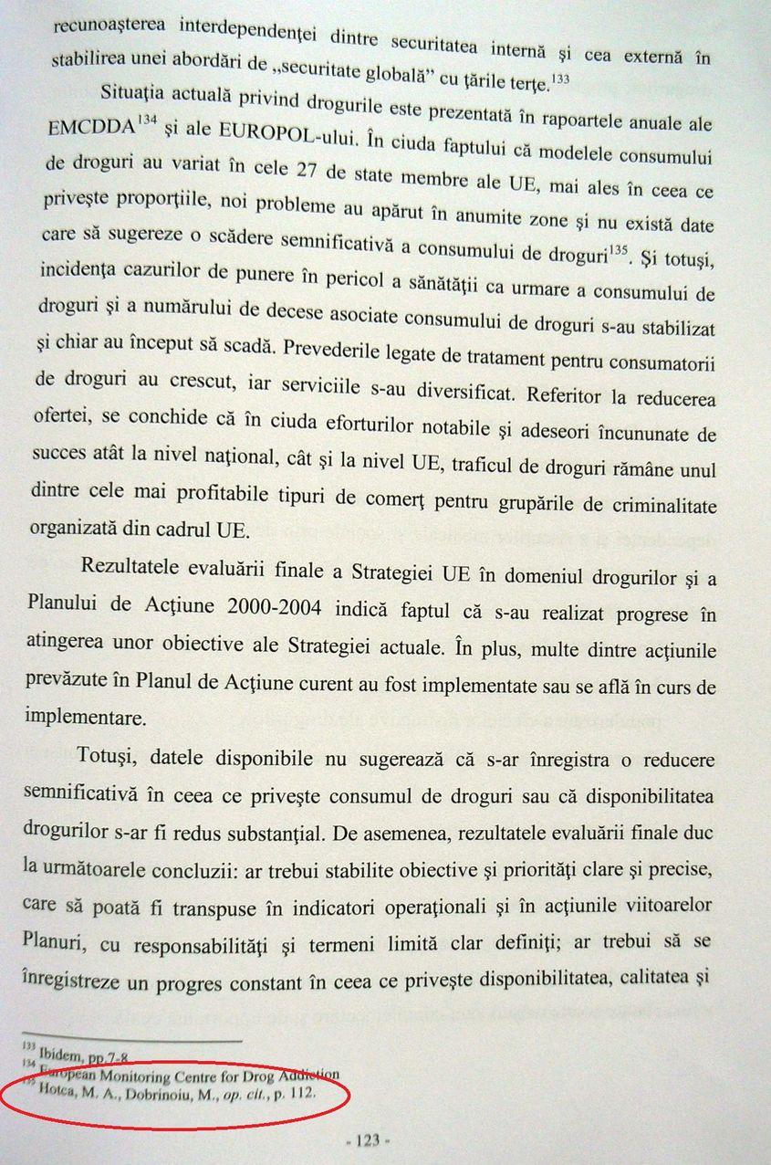 Pagina 123 din teza Laurei Codruța Kövesi.