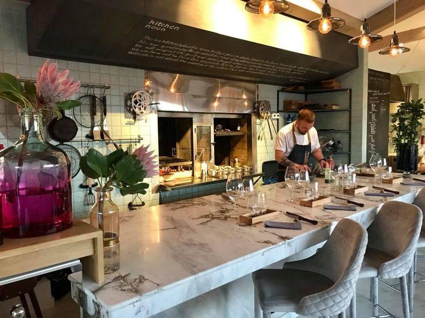 Imagine de la restaurantul Maize din București.