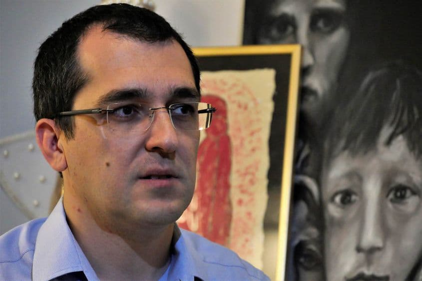 Vlad Voiculescu a fost ministru al Sănătăţii din mai 2016 până în ianuarie 2017. Foto: Lucian Muntean