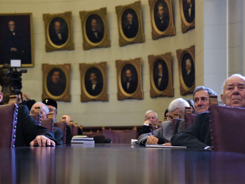 Festivitatea aniversară a avut loc în Aula Magna a Academiei Române. Fotografii: Cristian Delcea