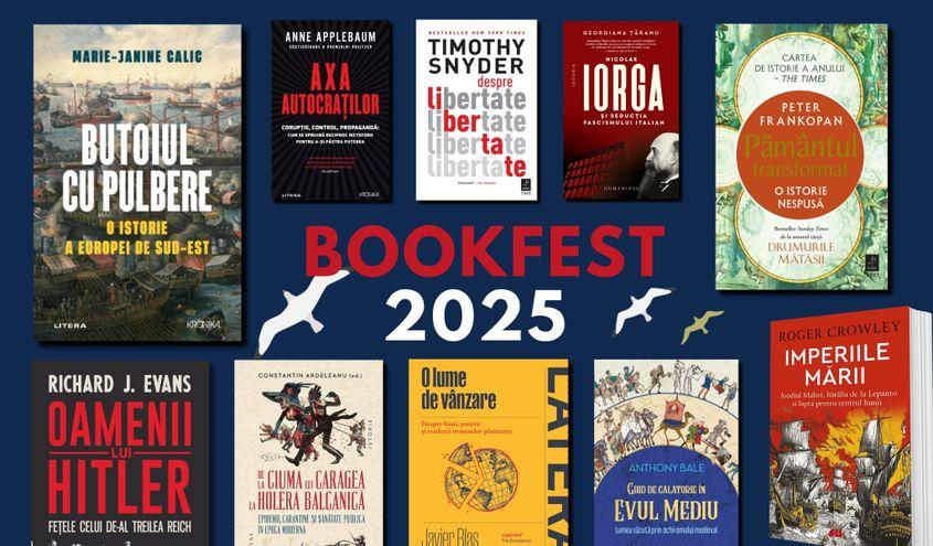 Bookfest 2025 - Recomandările noastre din colecțiile de istorie