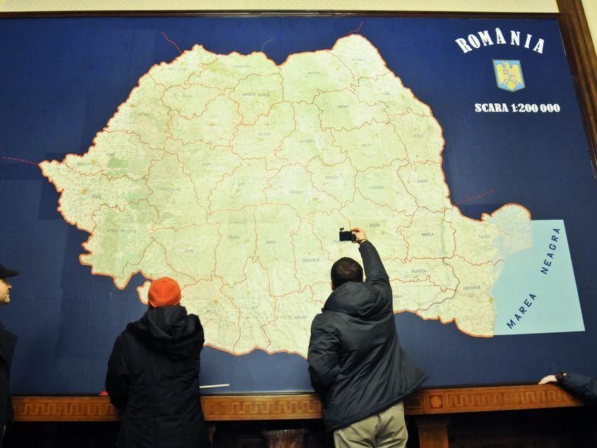 Victor Ponta a deschis, săptămâna trecută, o discuție necesară: reorganizarea administrativă a României Foto: Lucian Muntean