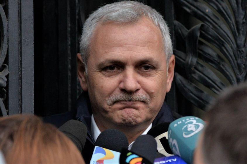 Liviu Dragnea, înainte de şedinţa CEx de luni, 15 ianuarie. Foto: Lucian Muntean