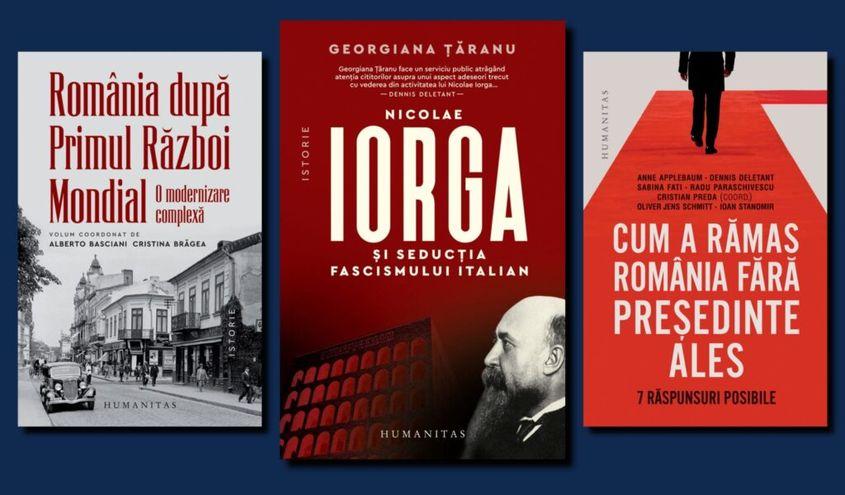 Noutăți Humanitas din colecția de istorie