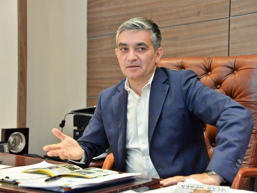 Vlad Oprea, primarul orașului Sinaia. Foto: Lucian Muntean