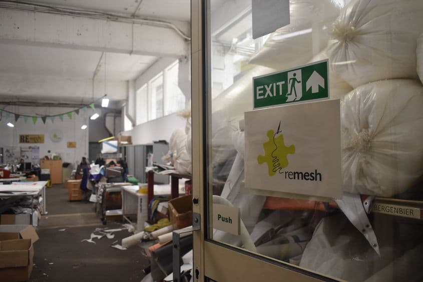 Remesh, atelierul unde lucrează Alexandru. Unul din Foto: Lavinia Niță