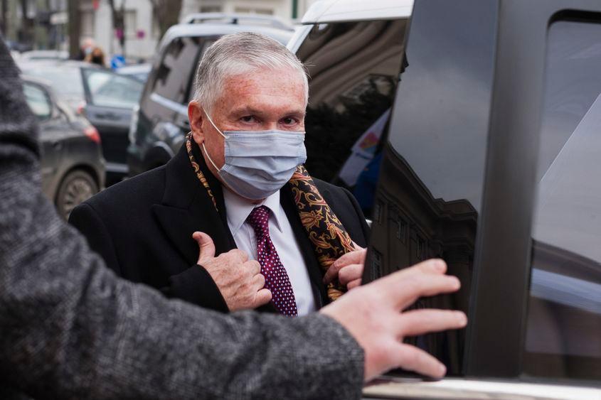 Adrian Zuckerman Ambasadorul SUA in Romania, paraseste sediul CJ Timis dupa o intalnire cu Alin Nica presedintele CJ Timis, Timisoara, Joi 3 Decembrie 2020, Inquam Photos / Cornel Putan