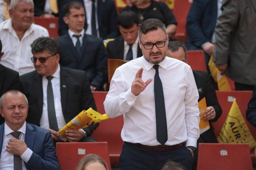 Lansarea candidaţilor AUR pentru alegerile parlamentare, la Arenele Romane din București, 22 septembrie 2024 FOTO: Inquam Photos / George Călin
