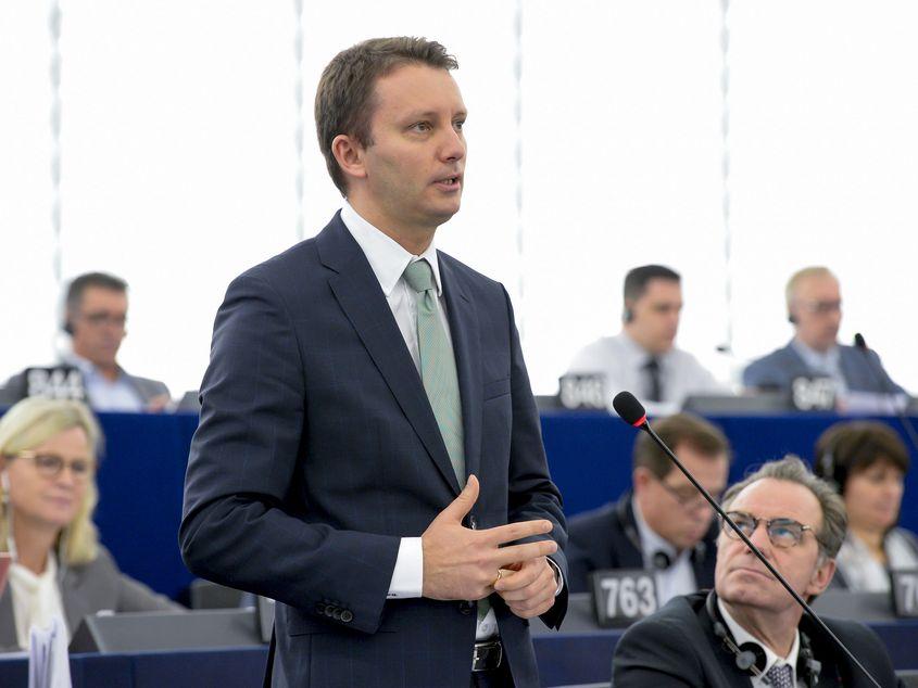 Siegfried Mureșan, în plenul Parlamentului European.