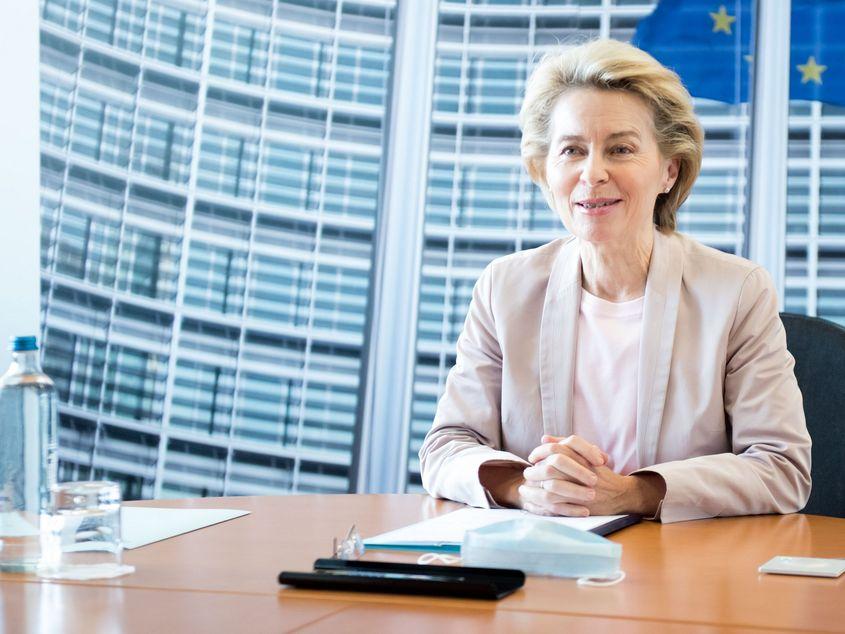Ursula von der Leyen, Președintele Comisiei Europene. Foto: Etienne Ansotte